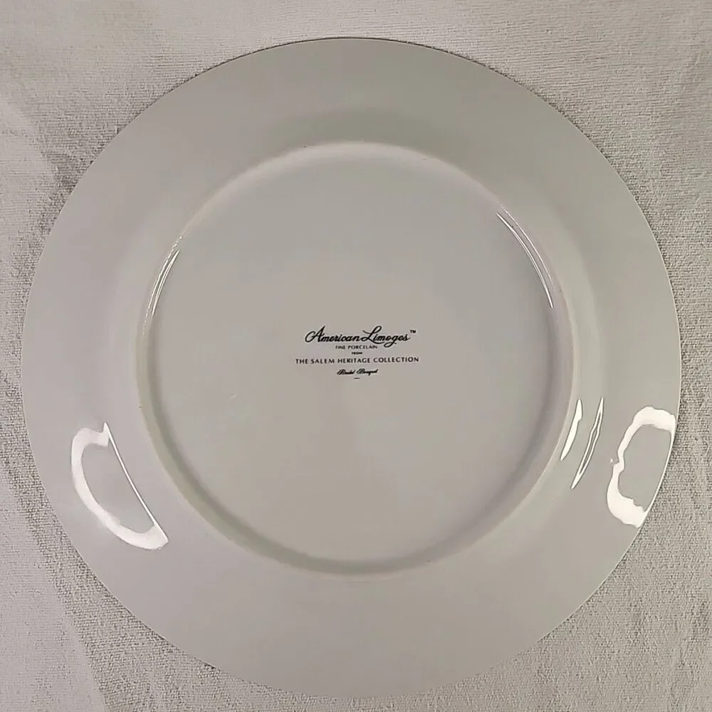 China American Limoges Salem Heritage BRIDAL BOUQUET Dinnerware Vintage
